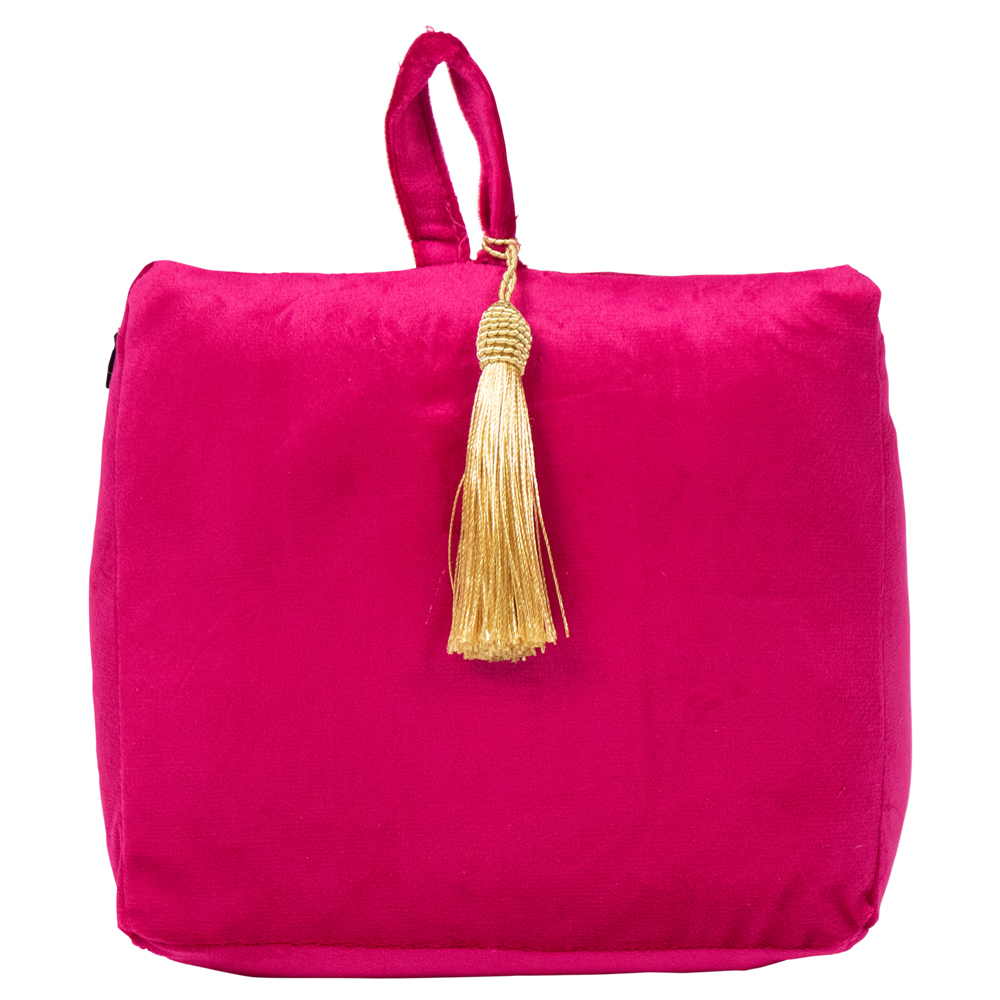 Türstopper Samt, pink