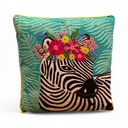 ZEBRA 45x45cm blau