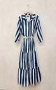 Kleid STRIPES blau