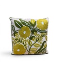 BLUMEN 50x50cm natur-gelb