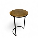 Tisch RONDO gold, mittel
