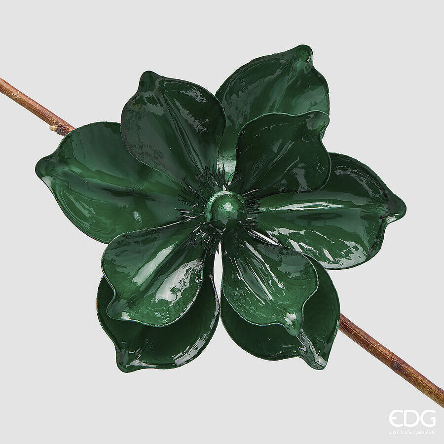 MAGNOLIENCLIP glänzend, grün