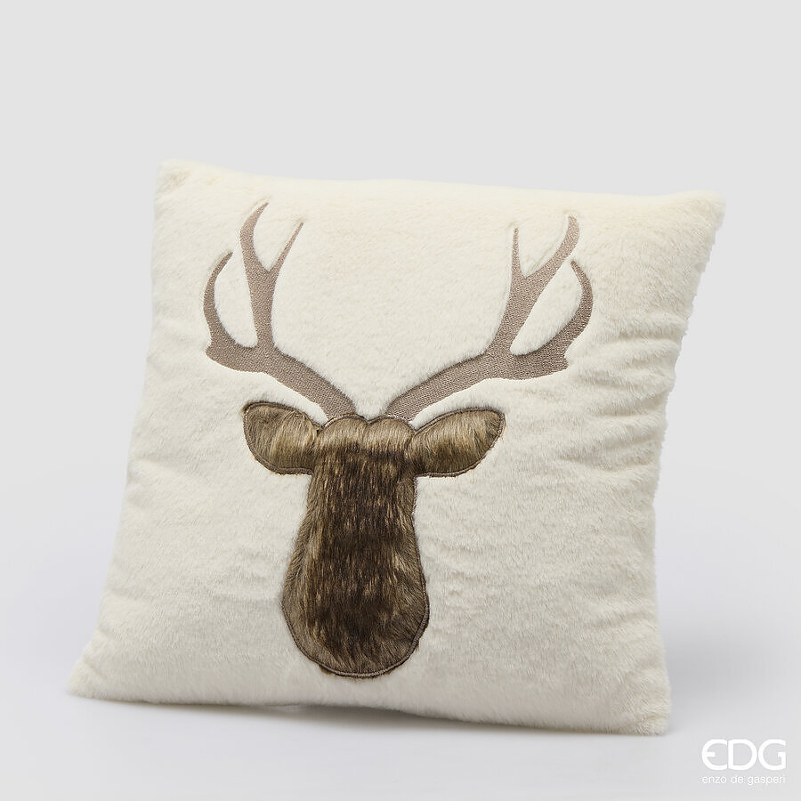 Kissen RENTIER 45x45cm beige