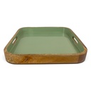 Tablett SALBEI 41x41cm