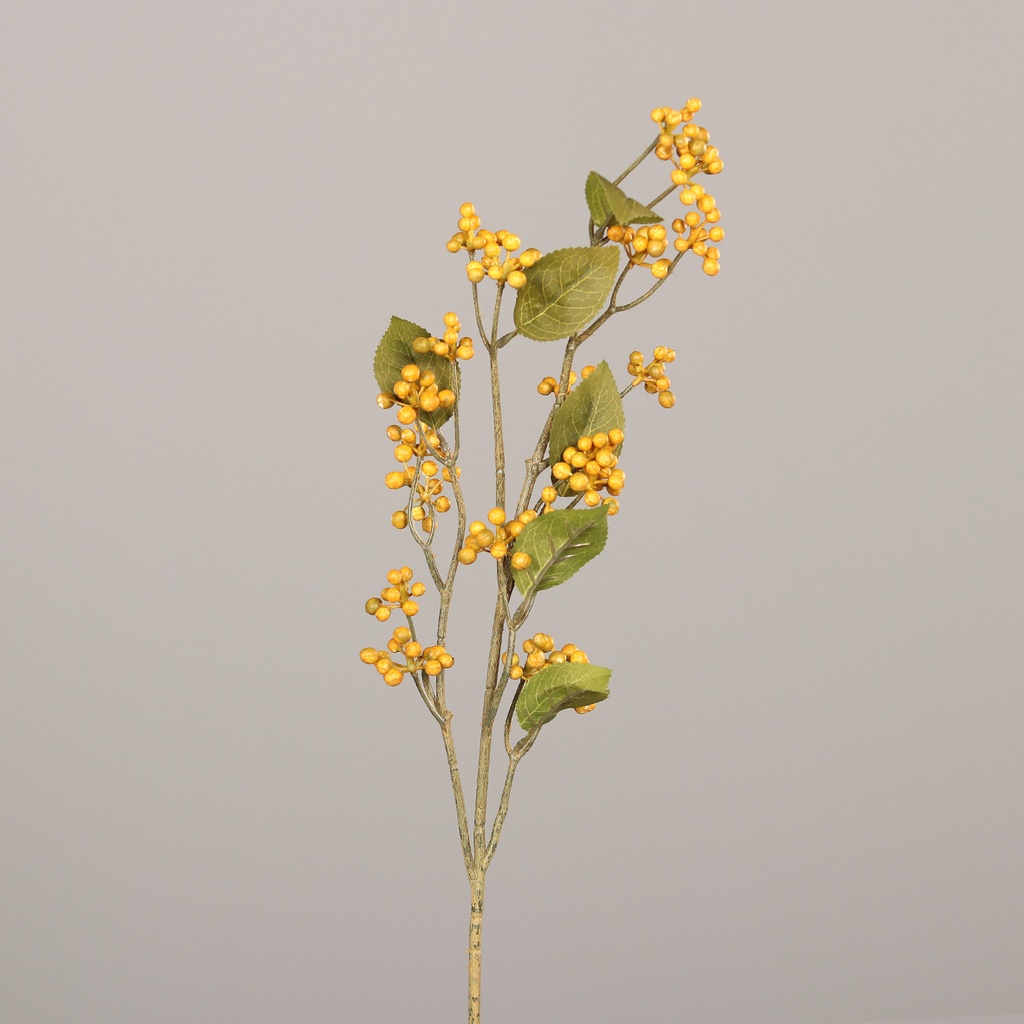 BEERENZWEIG 75cm gelb