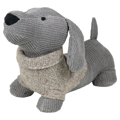 [P0010259] Türstopper DACKEL Pullover, taupe