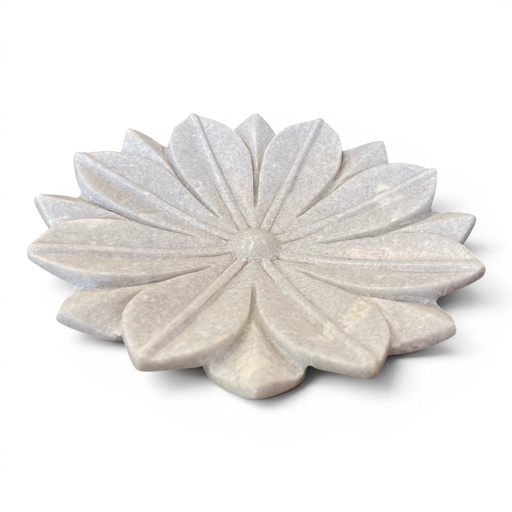[P0015128] Schale FLOWER Marmor