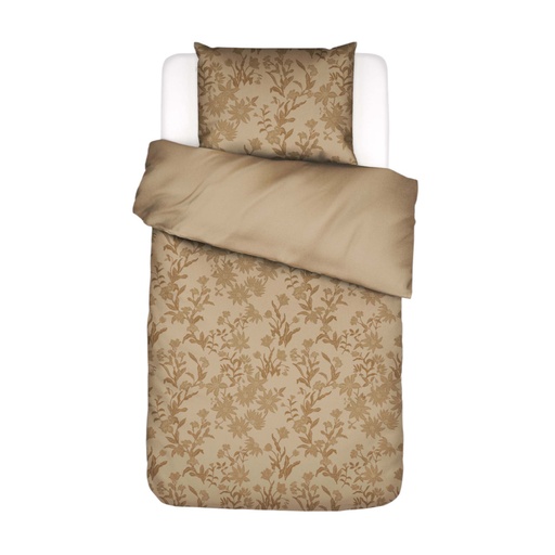 [P0016558] Bettwäsche CLAUDINE 135x200cm golden sand