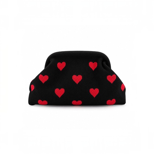 [P0016906] HEARTS schwarz-rot