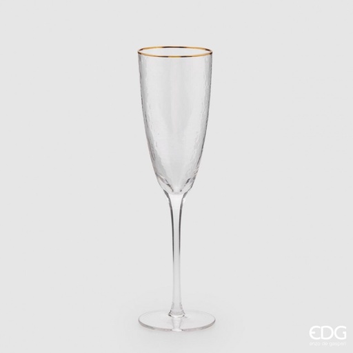 [P0007410] Sektflöte GOLDRAND 260ml
